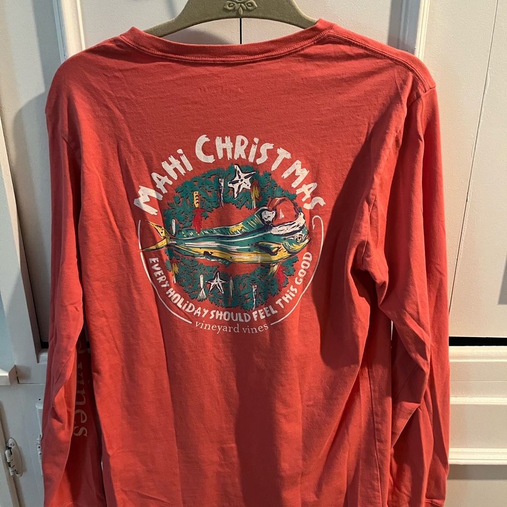Vineyard Vines holiday shirt